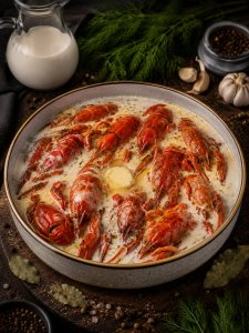 Раки мариновані на молоці