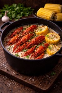 Раки смажені у вершковому соусі